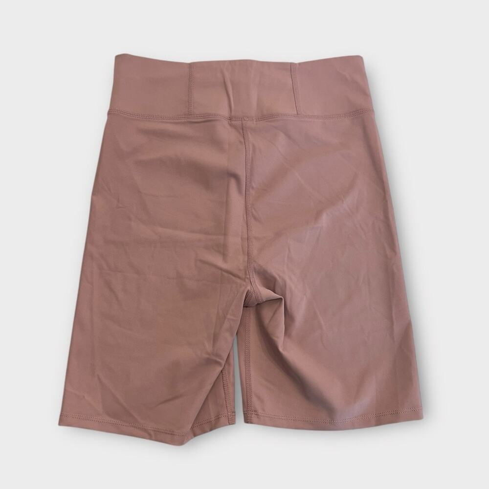 Madewell MWL Form High-Rise 7" Biker Shorts in Smoky Lilac Size Medium - Picture 3 of 8